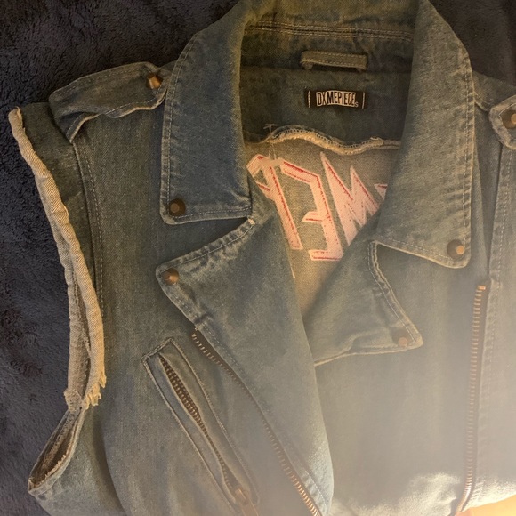 DIMEPIECE denim vest - Picture 3 of 4
